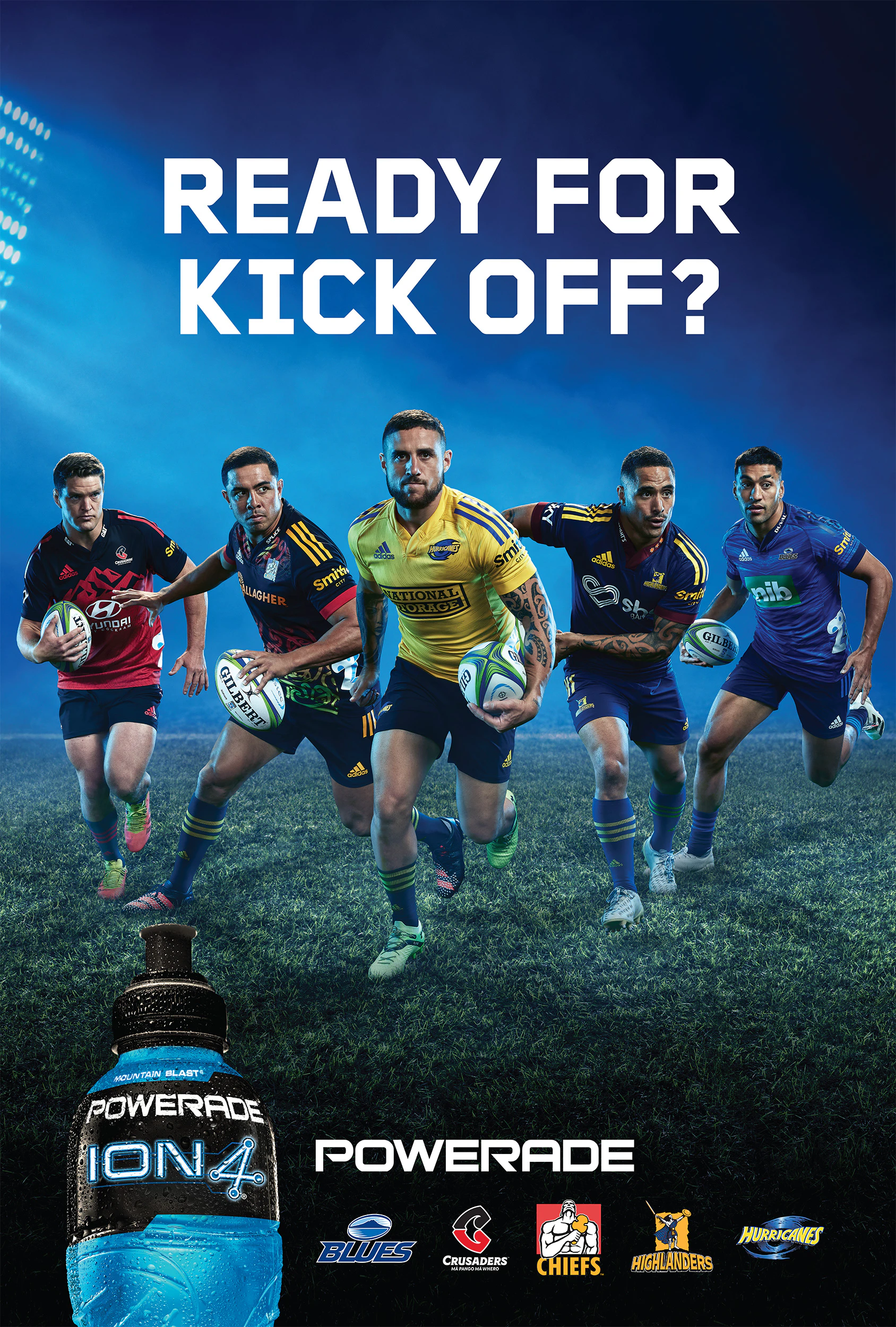 The Collective Force - Powerade | Super Rugby